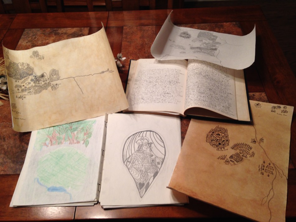 Maps and scribblings